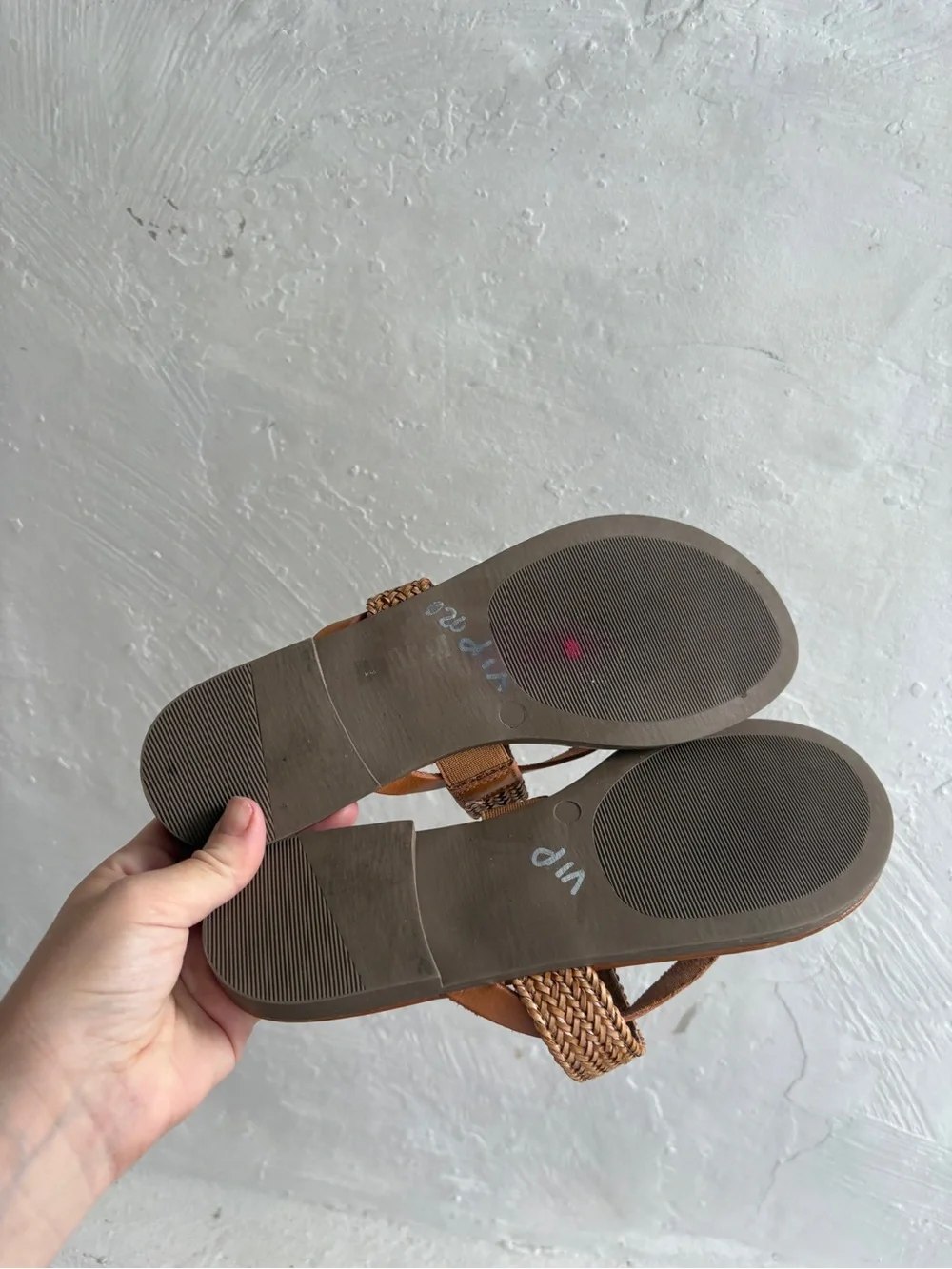 Mila Paoli handcrafted in Italy boho sandal/flip flops